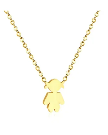 Lant Placat cu Aur 14k Fetita