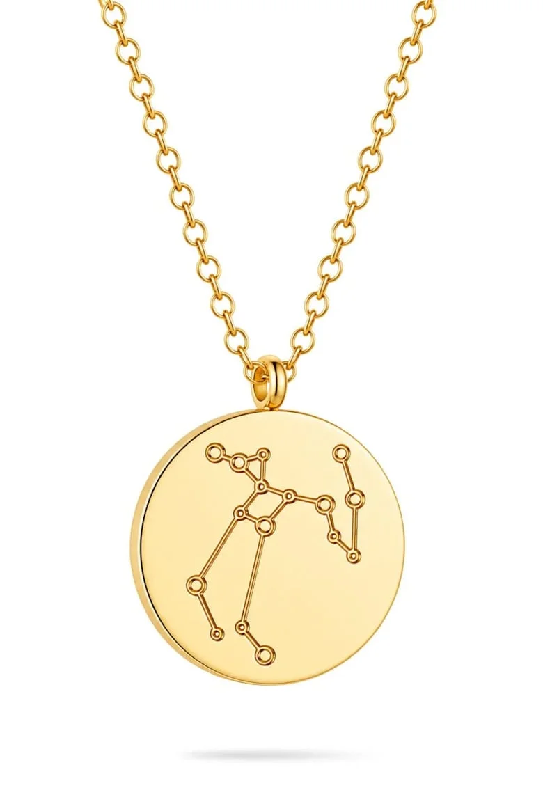 Lant Placat cu Aur 14k Constelatia Sagetator