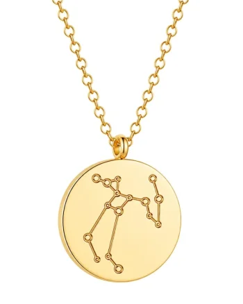 Lant Placat cu Aur 14k Constelatia Sagetator