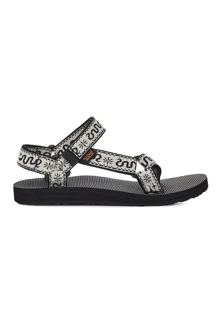 Sandale wedge din material textil cu velcro Original Universal