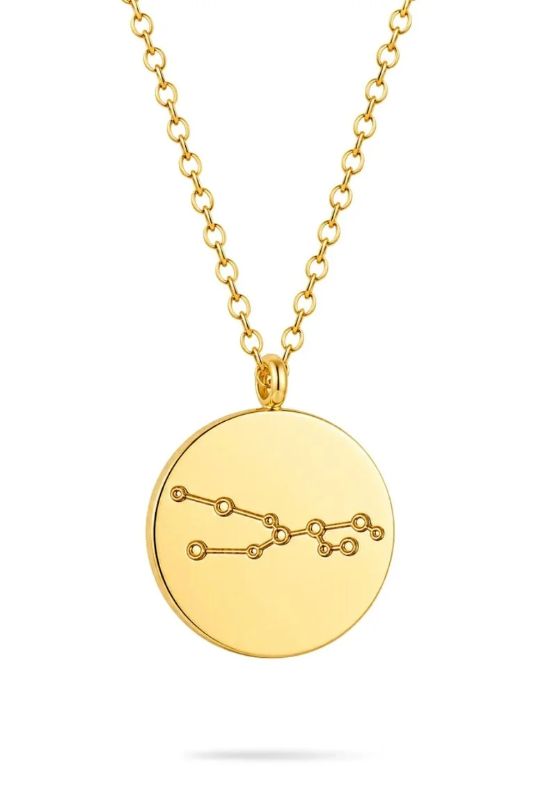 Lant Placat cu Aur 14k Constelatia Taur