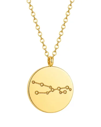 Lant Placat cu Aur 14k Constelatia Taur