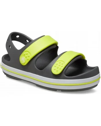 Sandale de cauciuc cu detalii logo Cruiser, Gri