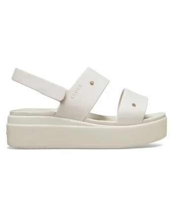 Sandale dama,  bej, material sintetic