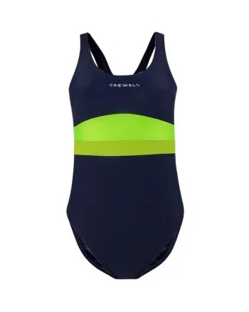 Costum de baie, Verde/Negru