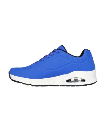 Pantofi sport de piele ecologica Uno Stand On Air, Albastru