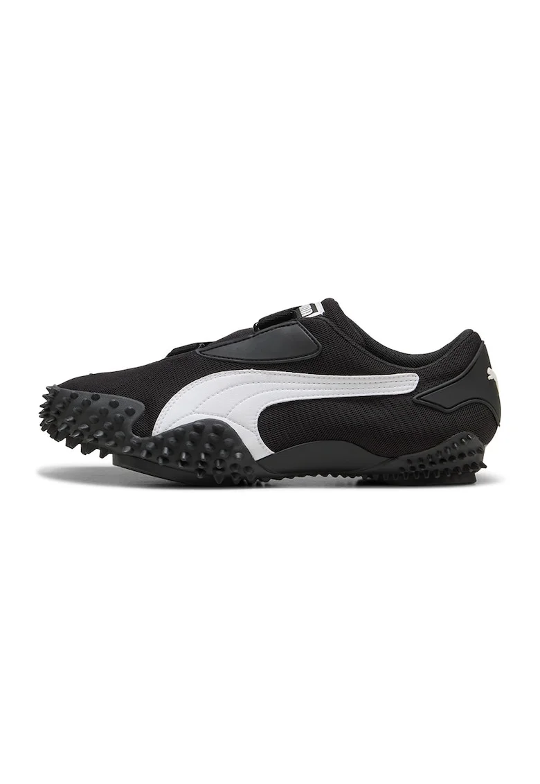 Pantofi sport Mostro OG low-cut din material textil, Alb/Negru