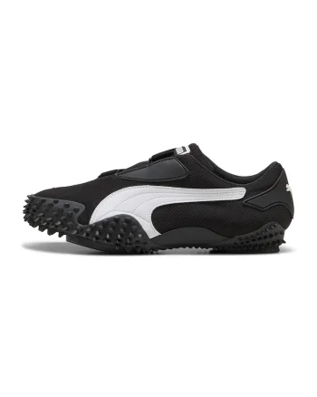 Pantofi sport Mostro OG low-cut din material textil, Alb/Negru