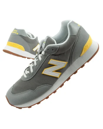 Pantofi sport  515 pentru barbati, la moda, confortabili, gri, galbeni, Gri