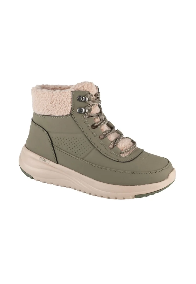 Ghete de piele ecologica On-The-Go, Verde