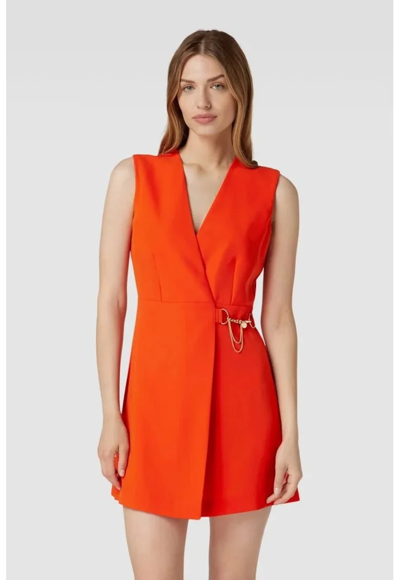 Rochie eleganta dama  WF3147T798, Portocaliu
