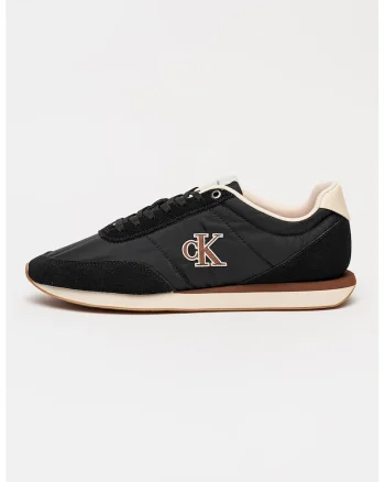 Pantofi sport low-cut Retro Runner, Negru