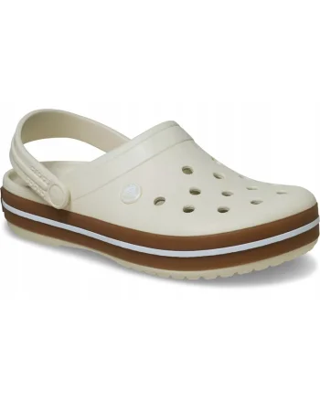 Saboti  Crocband Gum Clog, 41-42 EU, summit white, material sintetic,