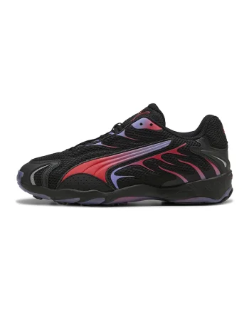 Pantofi sport Inhale cu garnituri sintetice, Rosu/Negru/Albastru indigo