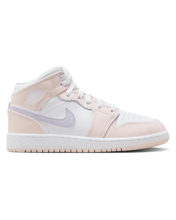 Pantofi sport dama, Air  1 Mid Pink Wash GS, FD8780-601, marimea