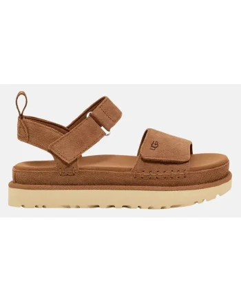 Sandale din piele intoarsa cu talpa joasa