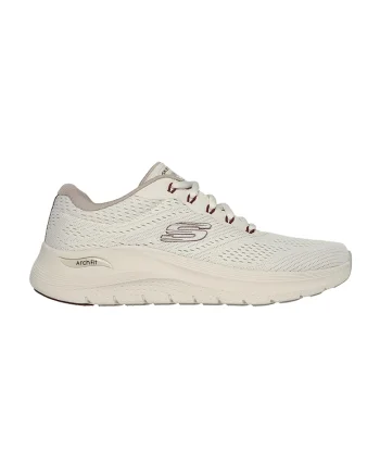 Pantosi sport din plasa Srch Fit 2.00, Alb fildes