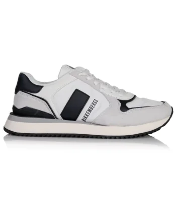 Pantofi sport cu insertii din piele intoarsa,