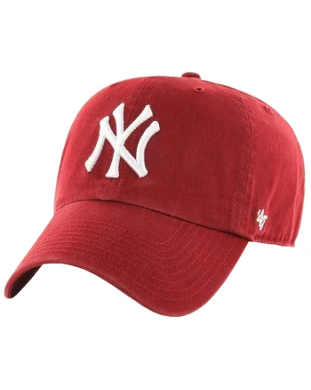 Sapca baseball pentru barbati,  New York Yankees 1911198, Rosu