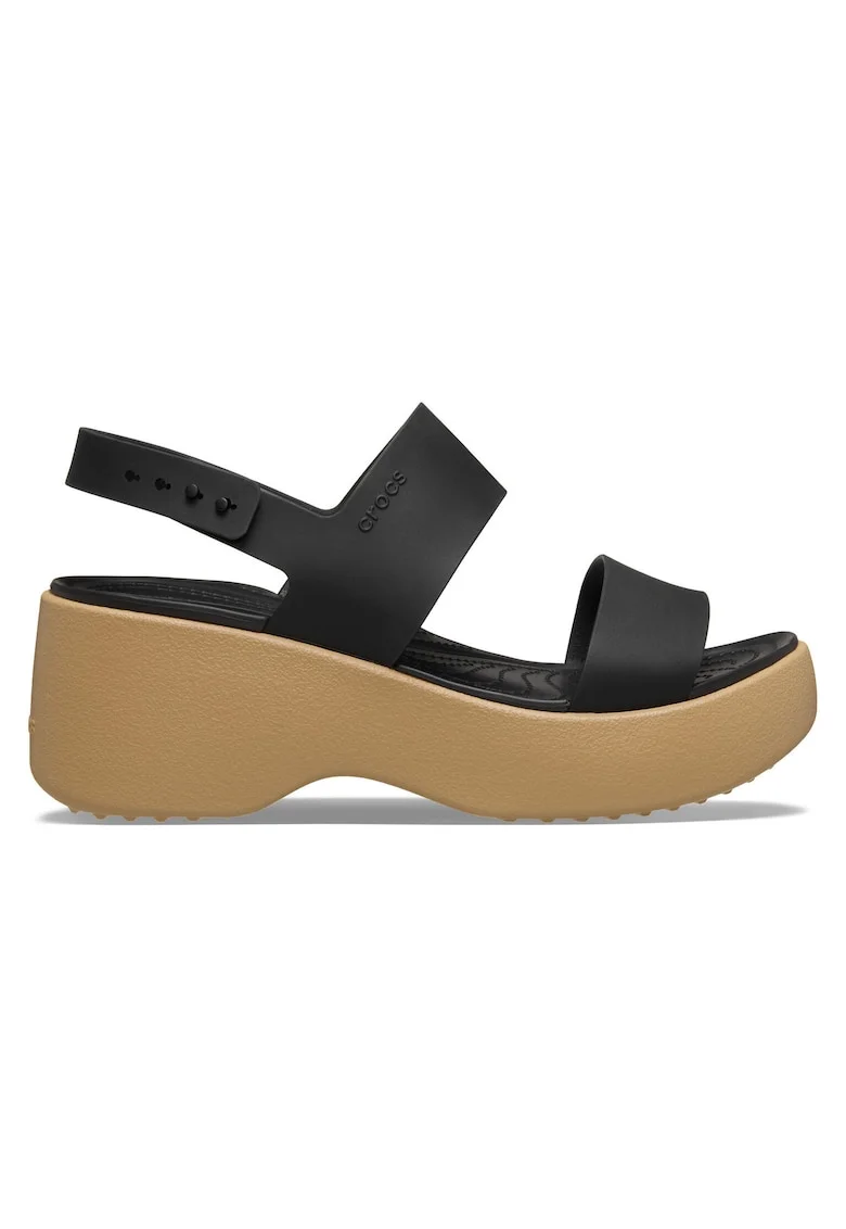 Sandale dama,  negru, plastic,