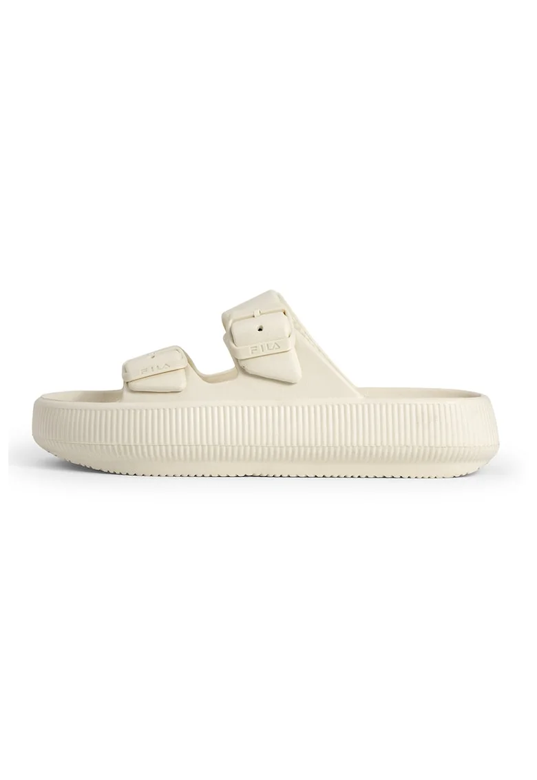 Papuci flatform Treno, Galben pal