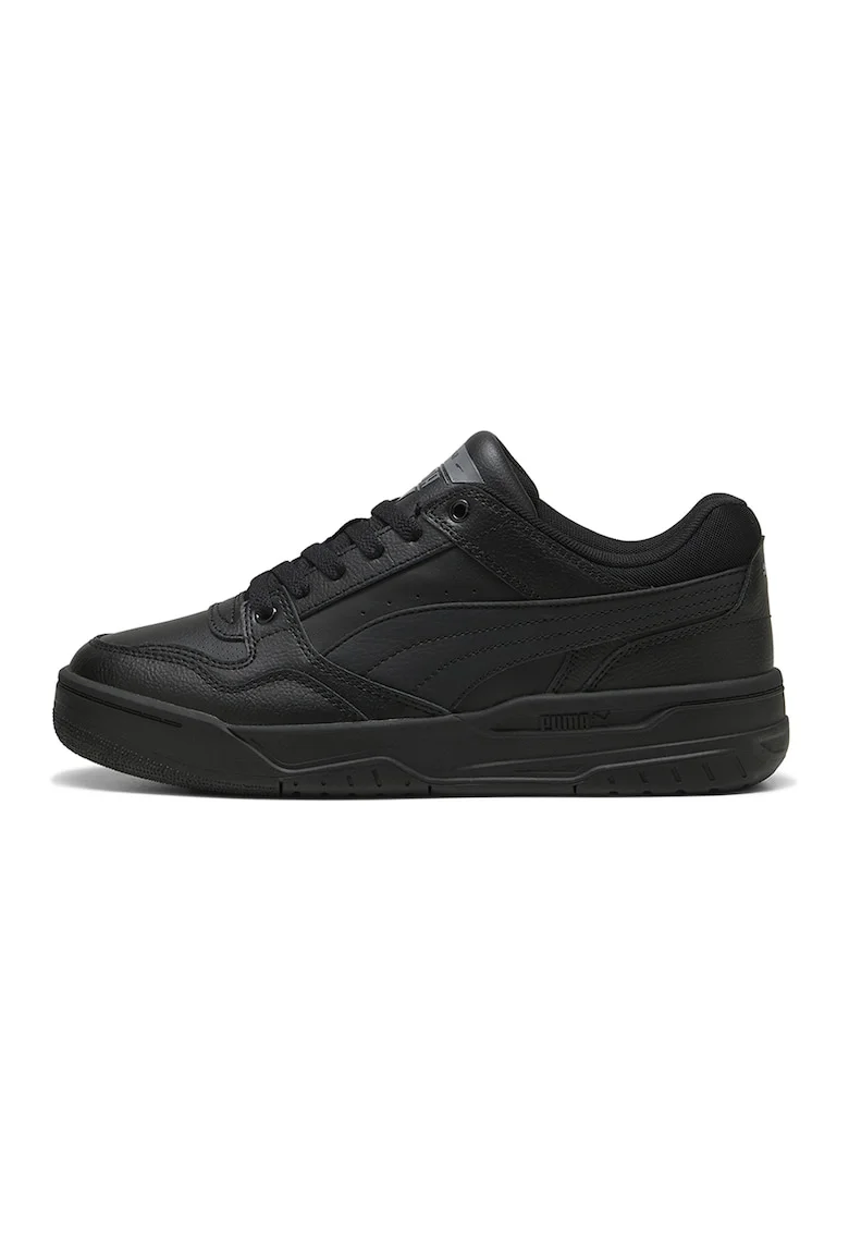 Pantofi sport Rebound de piele si piele ecologica, Negru