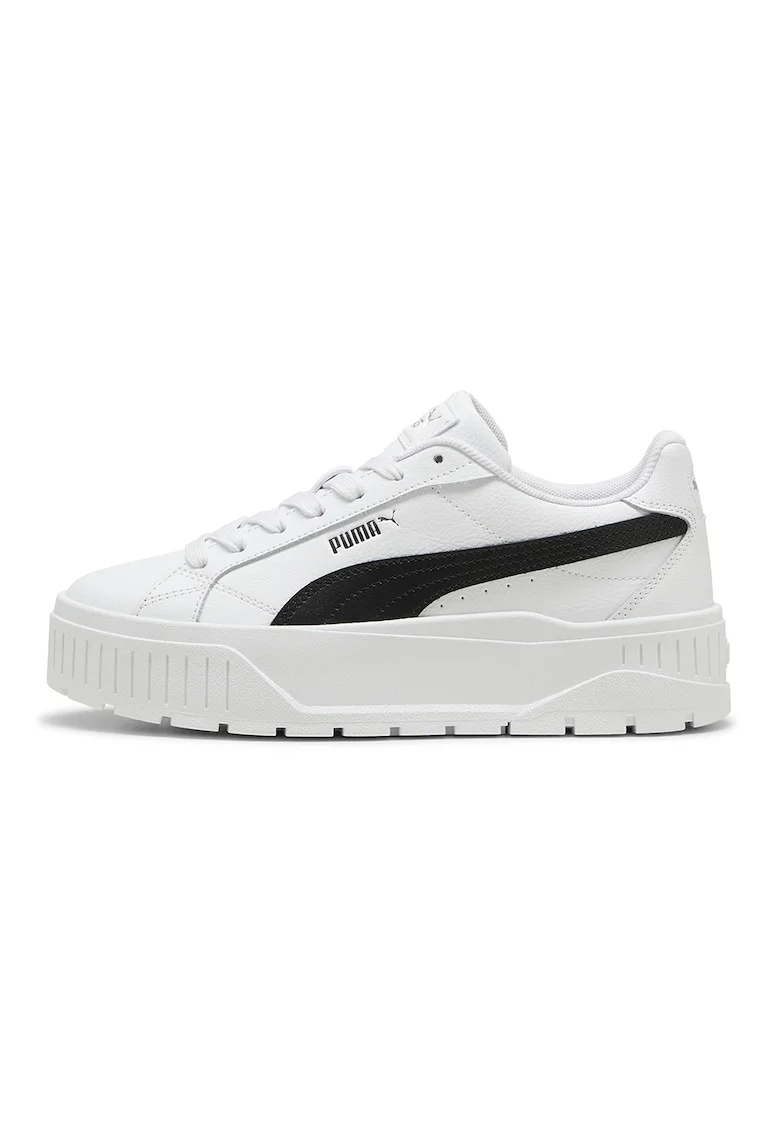 Pantofi sport Karmen II flatform, Alb/Negru