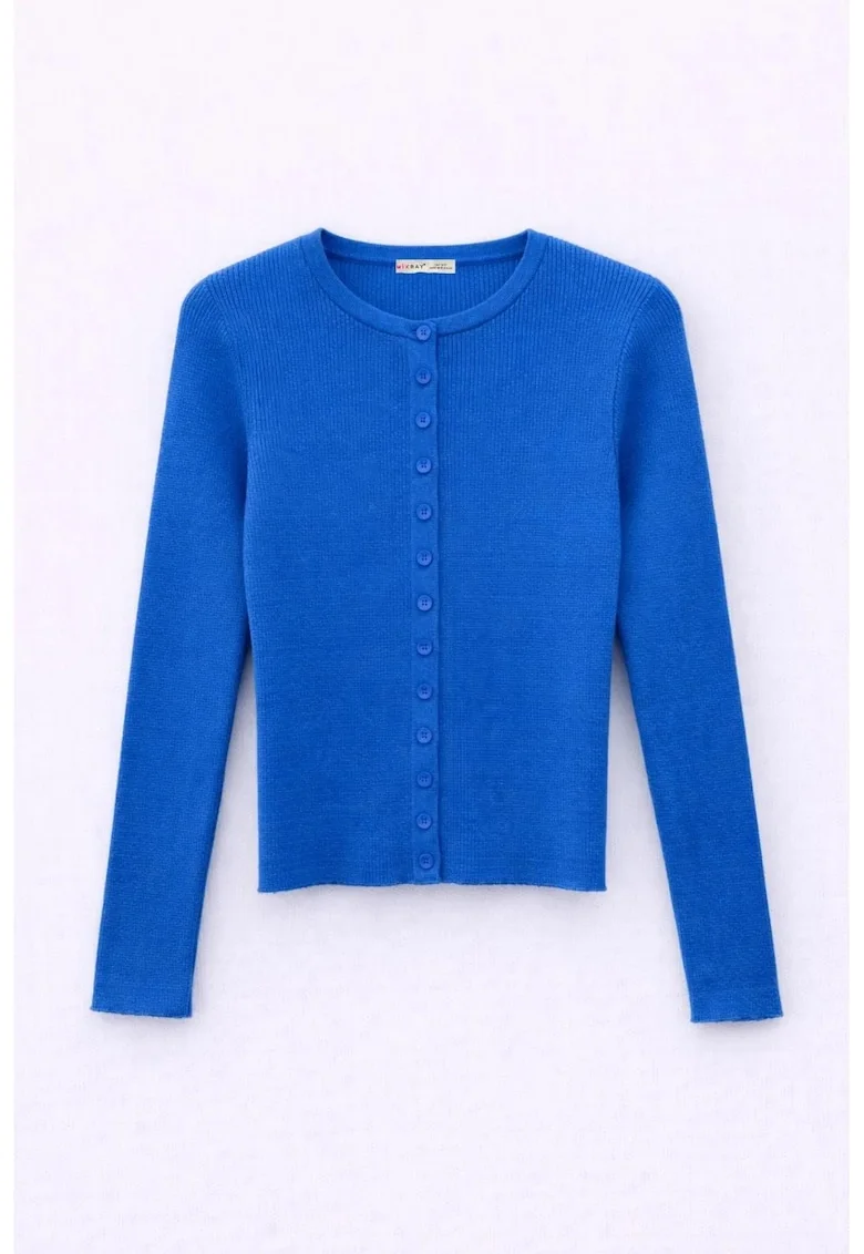 cardigan slim, Bleumarin