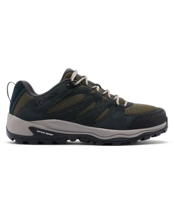 trekking barbati,  piele naturala, verde, Verde