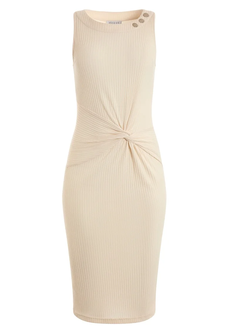 Rochie dama,  302207350, Poliester, Alb, Alb