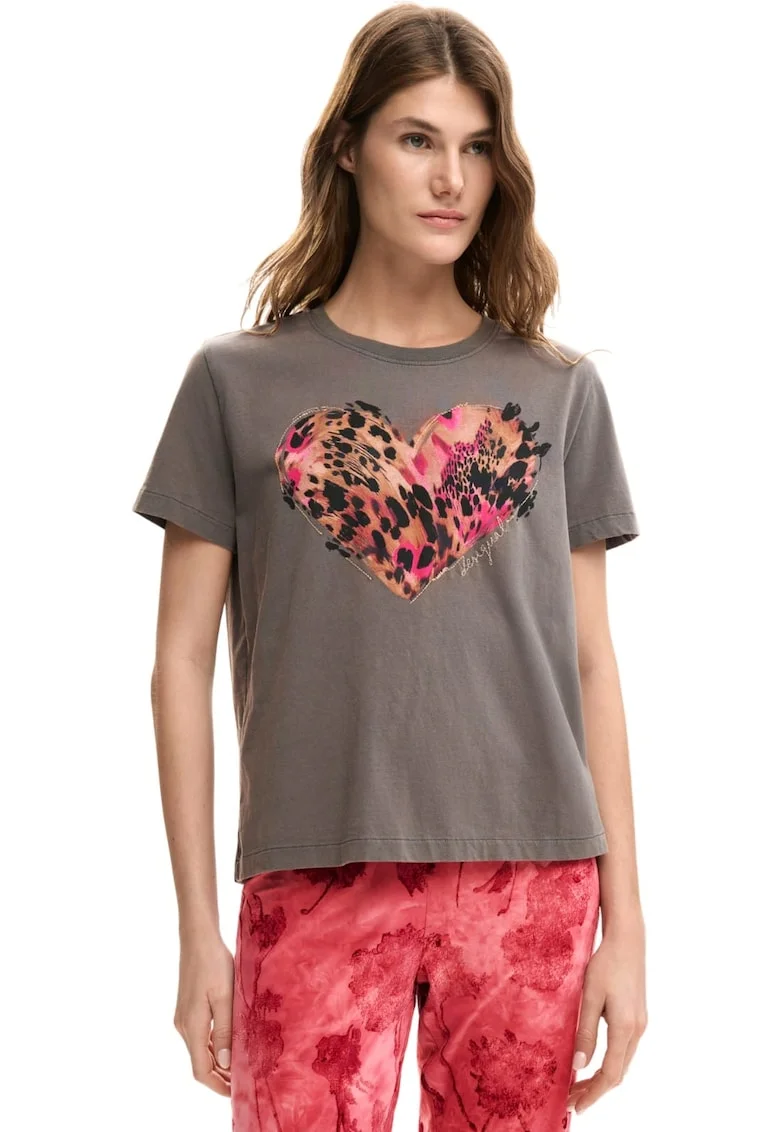 Tricou  Tiger Heart 54791, Multicolor