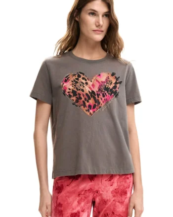 Tricou  Tiger Heart 54791, Multicolor
