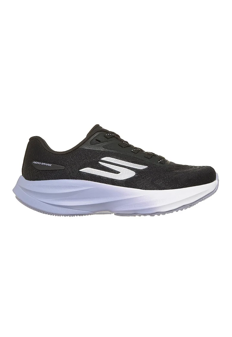 Pantofi sport low-cut Nero Spark, Negru/Alb optic