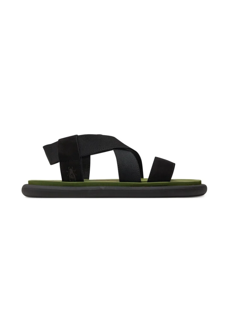 Sandale dama,  303682, Piele naturala, Negru
