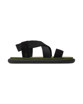 Sandale dama,  303682, Piele naturala, Negru