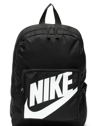 Rucsac unisex, cu imprimeu logo Classic, Negru/Alb, Alb/Negru