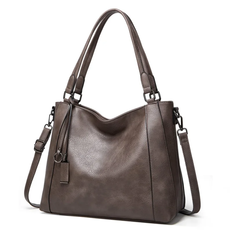 Geanta dama Janet GT811, model gri inchis - maro