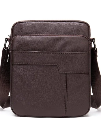 Geanta barbati, Luis GT1319, piele naturala, model maro