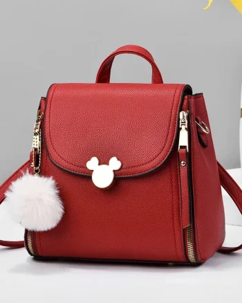 Rucsac dama, Mickey GT2943, Rosu