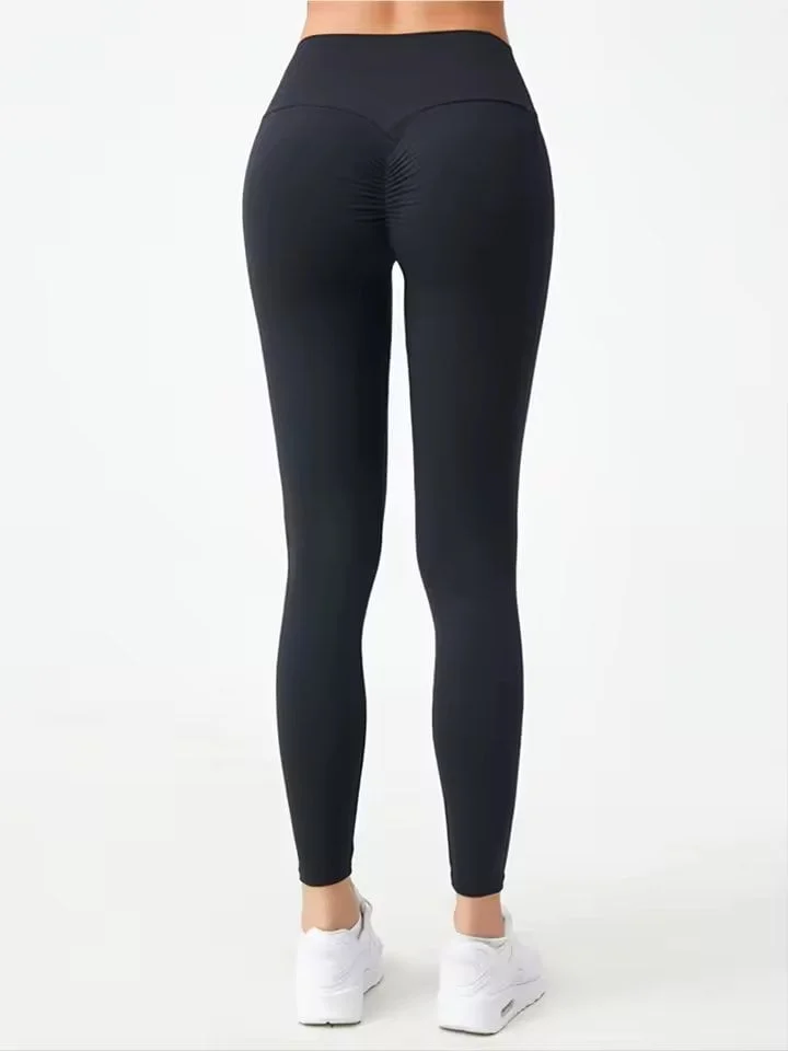 Colanti dama lungi, pana la glezna, negri, LGS06