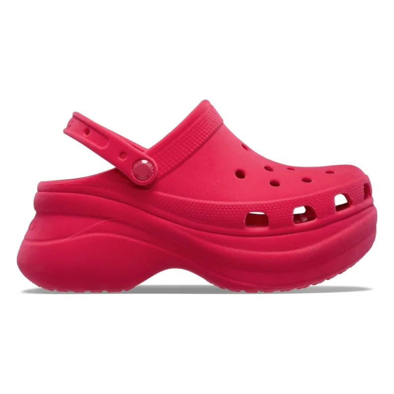 Saboti Crocs Classic Bae Velvet Clog Rosu - Digital Raspberry