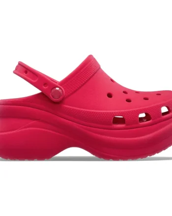 Saboti Crocs Classic Bae Velvet Clog Rosu - Digital Raspberry