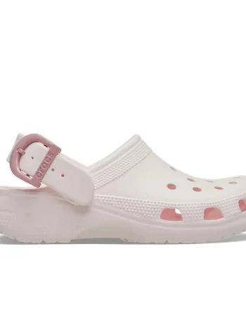 Saboti Crocs Classic Enamel Buckle Clog Roz - Bubble Ice