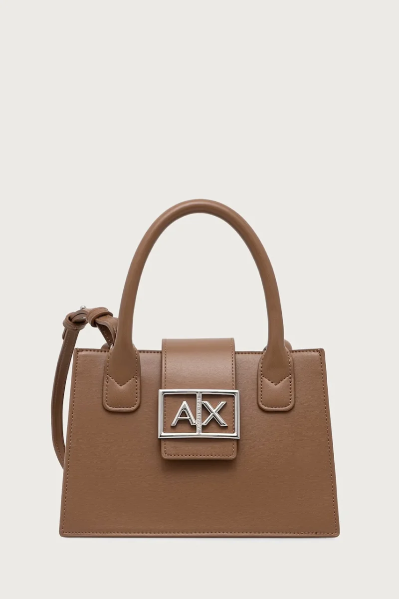 Armani Exchange geantă pentru femei cu imitație de piele