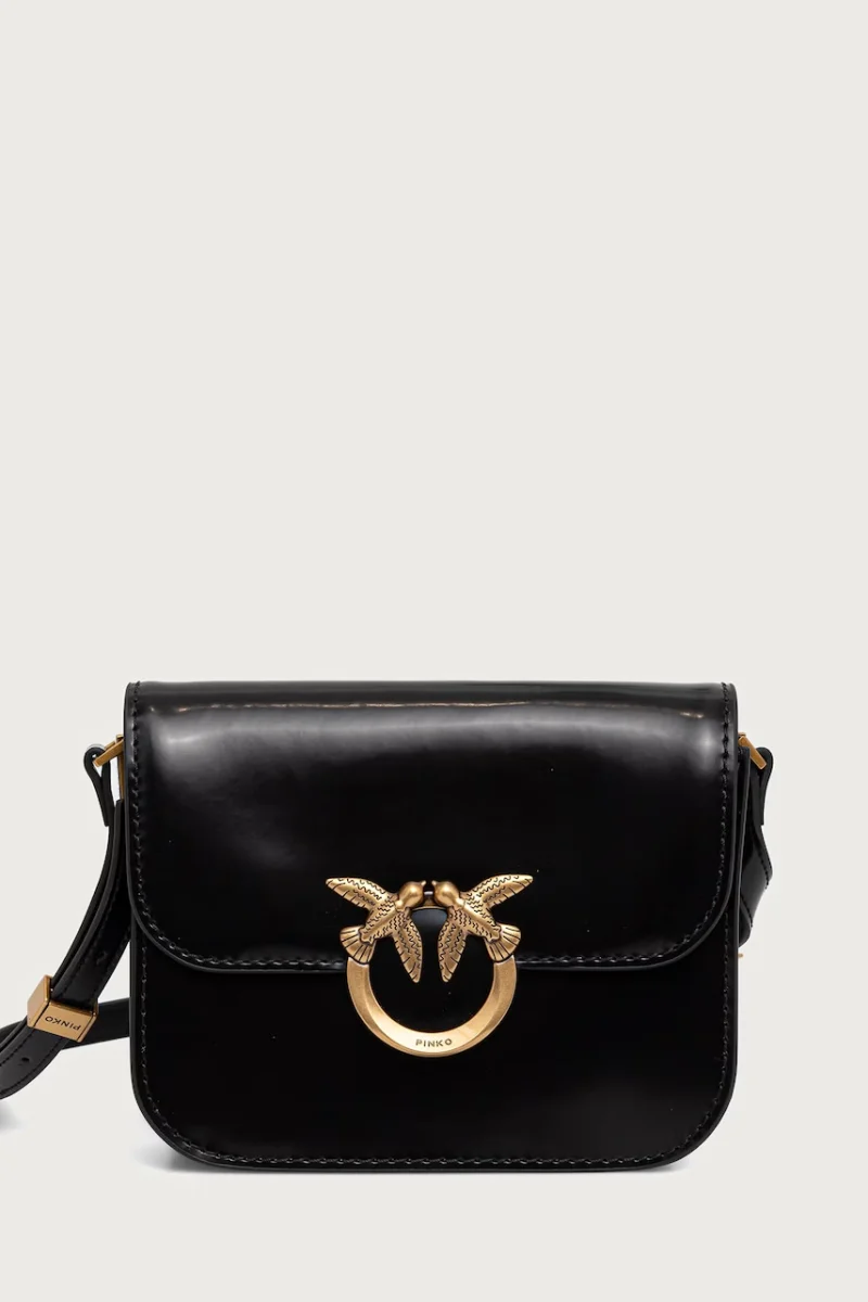 Pinko geantă crossbody pentru femei din piele