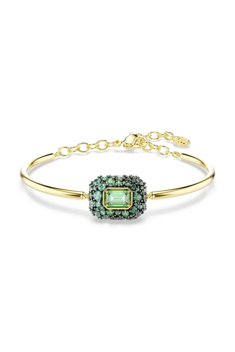 Swarovski brățară pentru femei placată cu aur zirconiu cubic SUBLIMA