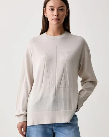 Armani Exchange pulover pentru femei din lână