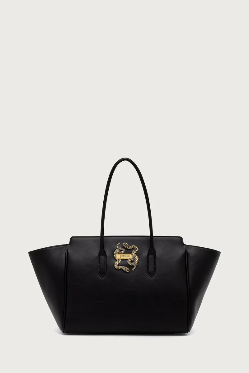 Just Cavalli geantă shopper pentru femei cu imitație de piele