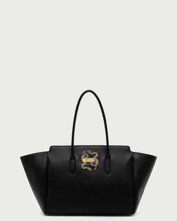 Just Cavalli geantă shopper pentru femei cu imitație de piele
