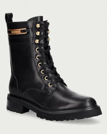Twinset botine pentru femei din piele